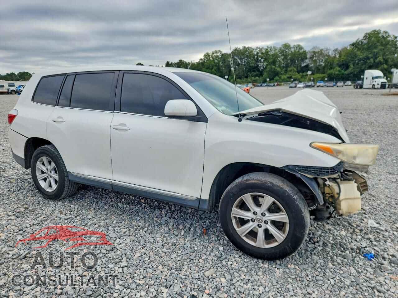 TOYOTA HIGHLANDER 2012 - 5TDZA3EH6CS021649