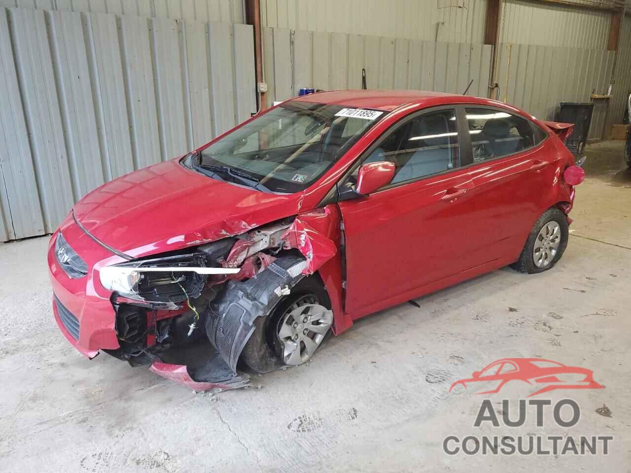 HYUNDAI ACCENT 2016 - KMHCT4AE5GU956482