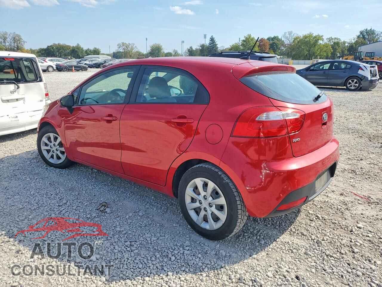KIA RIO 2013 - KNADM5A38D6212334