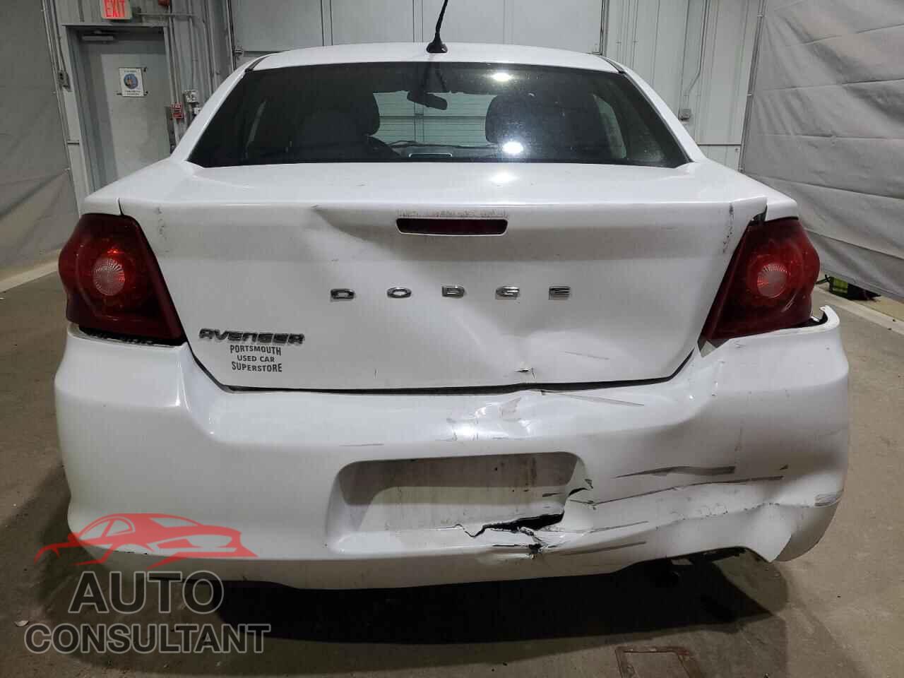 DODGE AVENGER 2011 - 1B3BD4FB6BN590760