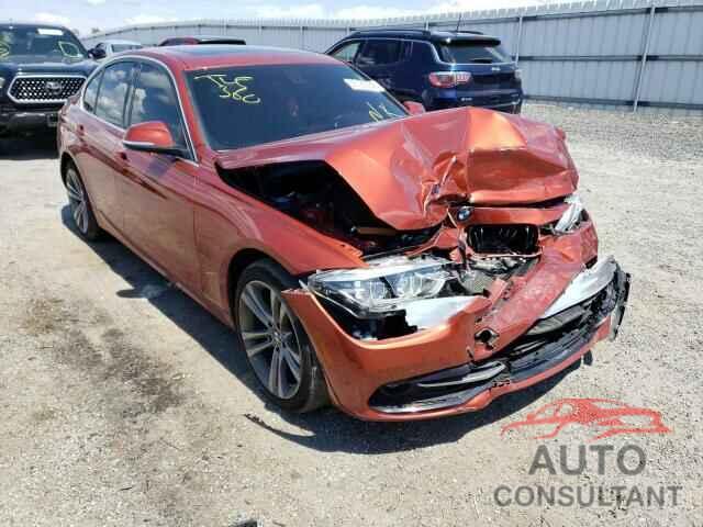 BMW 3 SERIES 2018 - WBA8D9C5XJA607633