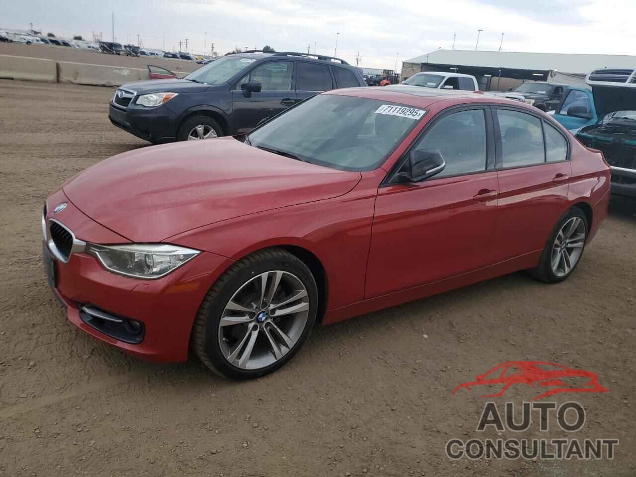 BMW 3 SERIES 2014 - WBA3B3C5XEJ978536