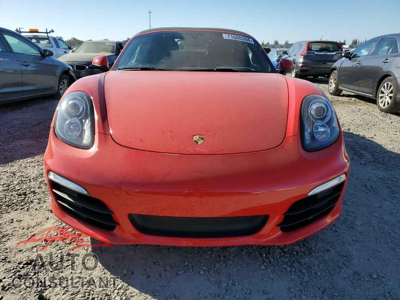PORSCHE BOXSTER 2016 - WP0CA2A81GS120785