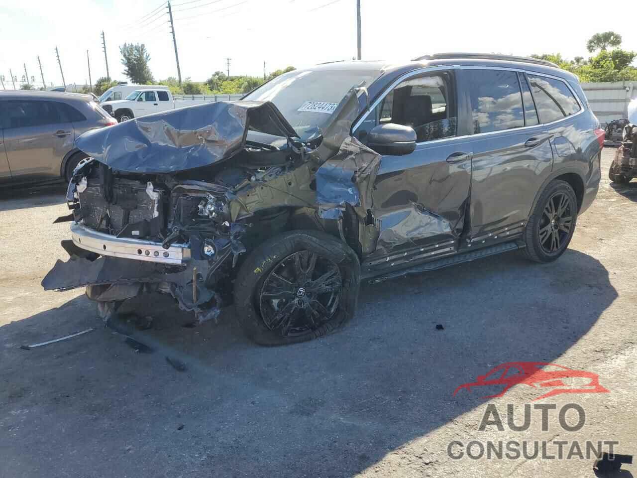 HONDA PILOT 2021 - 5FNYF5H28MB033615
