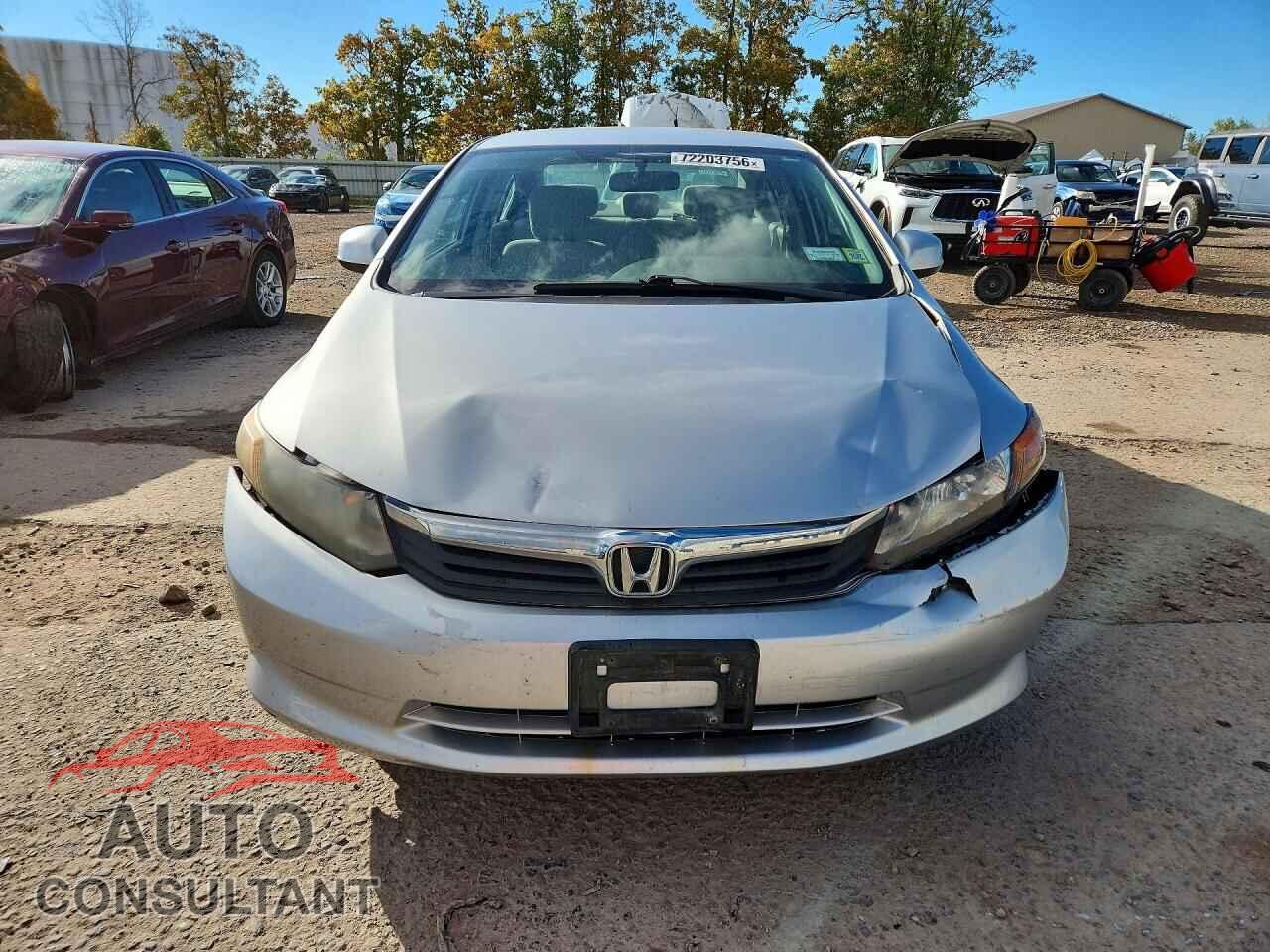 HONDA CIVIC 2012 - 2HGFB2F52CH593929