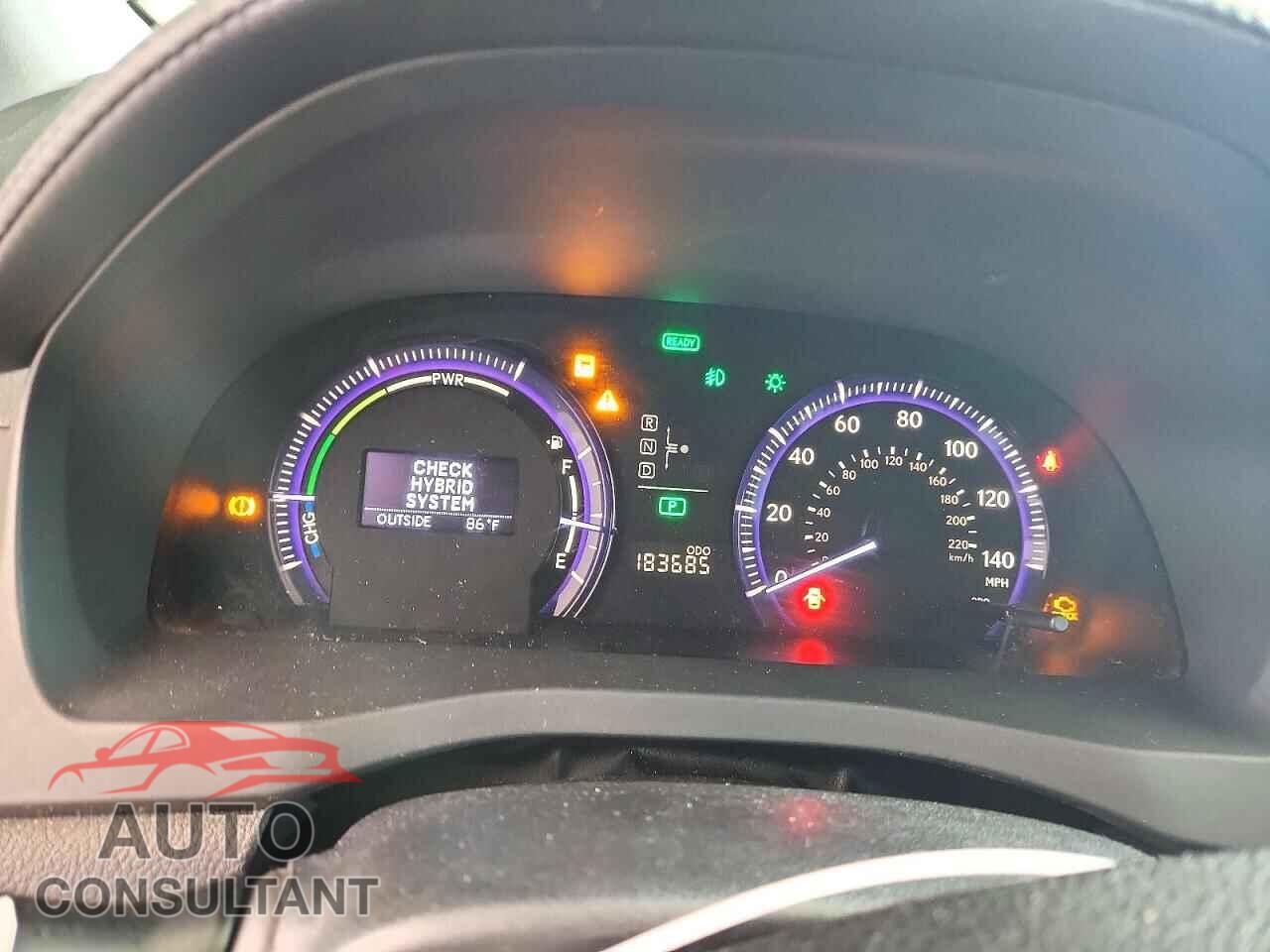 LEXUS HS 2010 - JTHBB1BA9A2030777