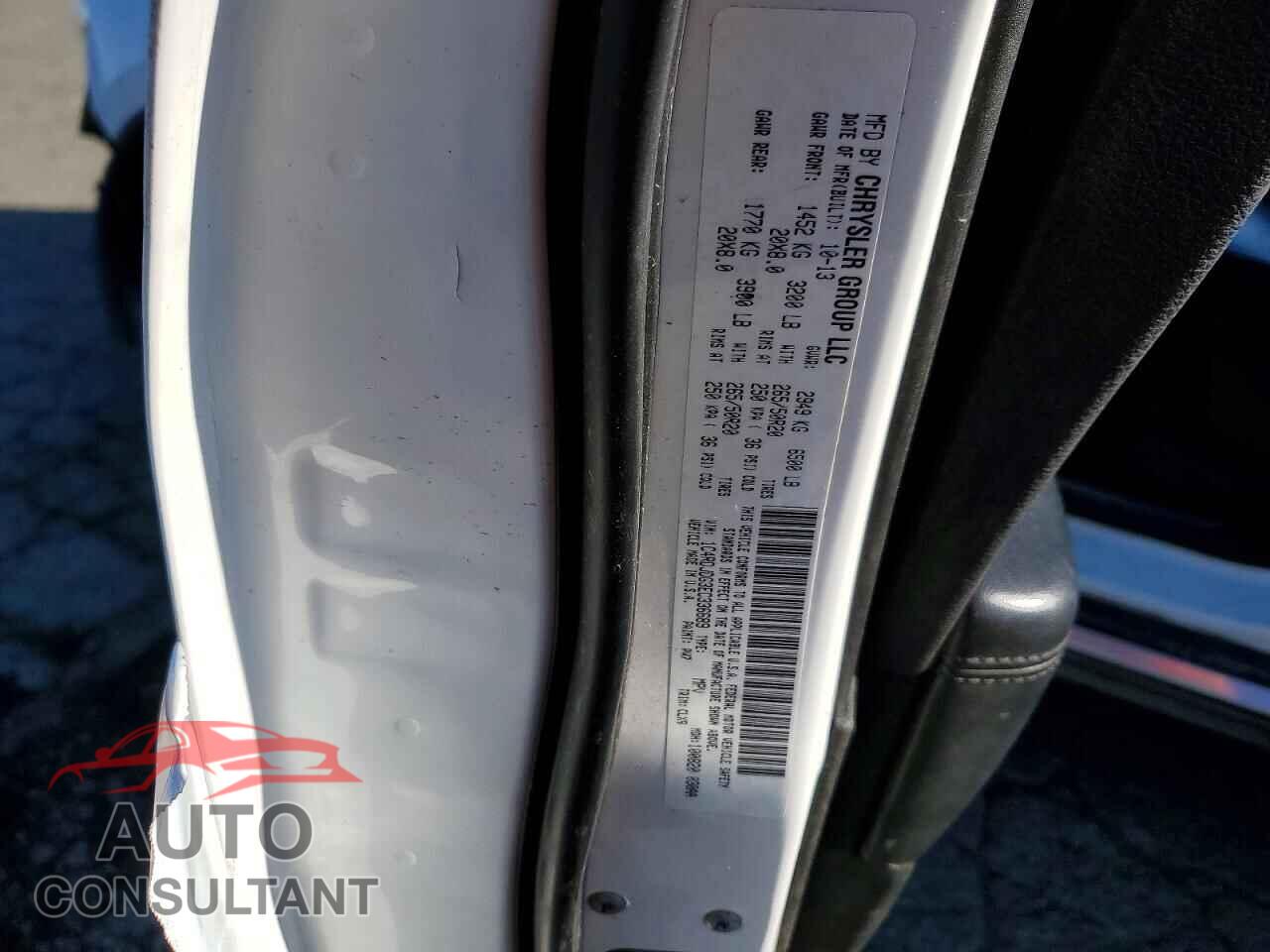 DODGE DURANGO 2014 - 1C4RDJDG3EC336689
