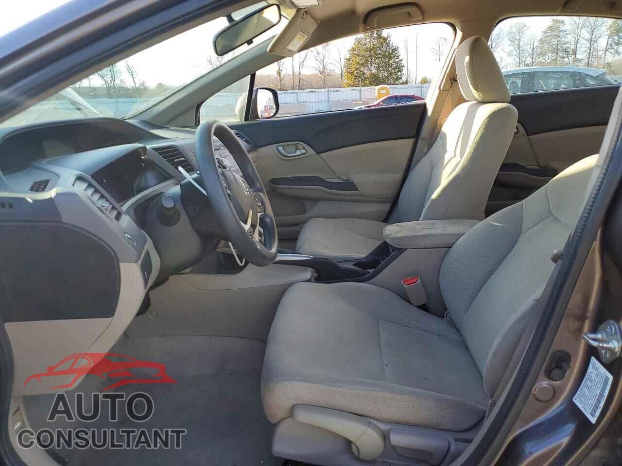 HONDA CIVIC 2012 - 2HGFB2F51CH597065