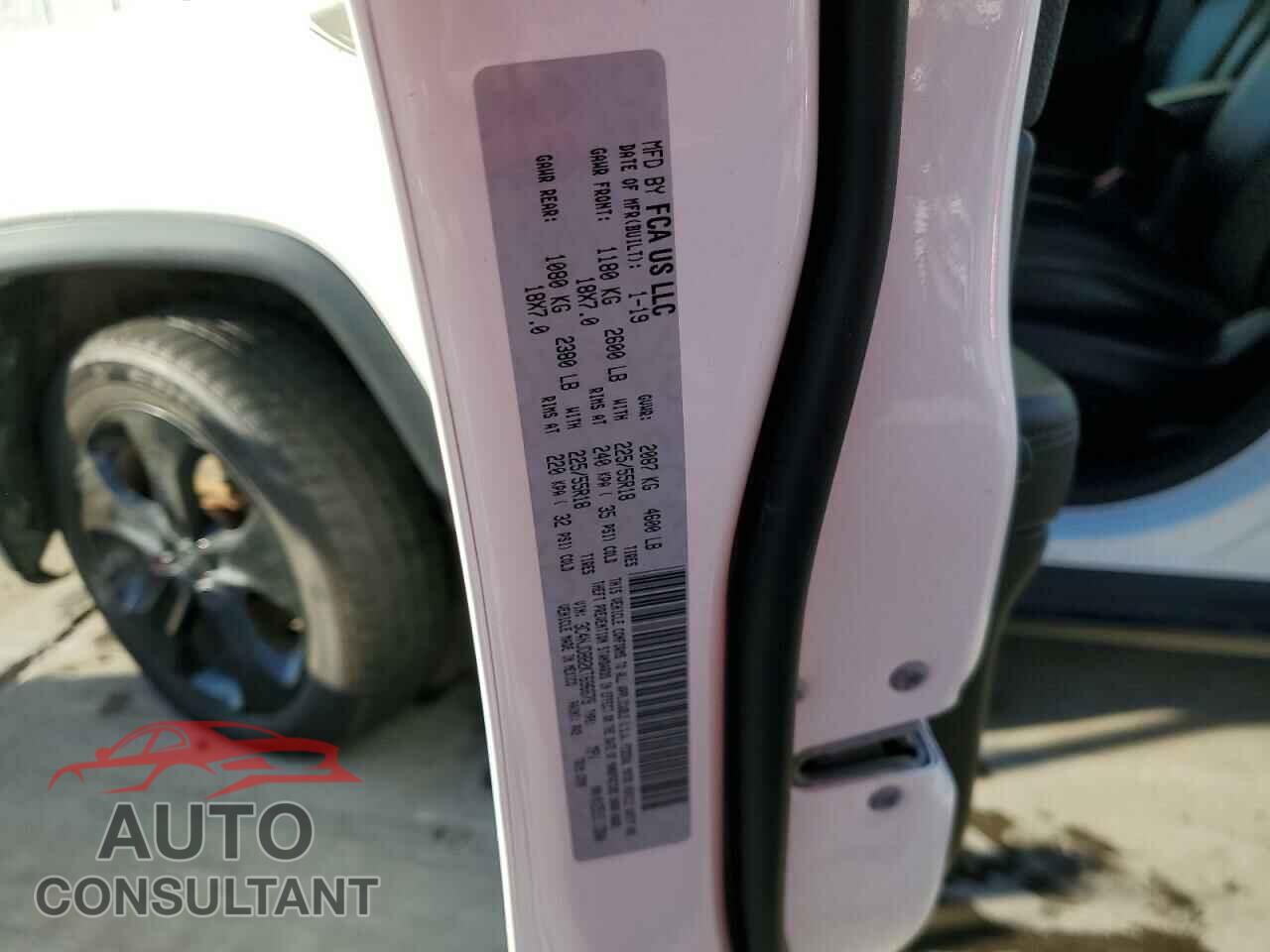 JEEP COMPASS 2019 - 3C4NJDBB2KT696679