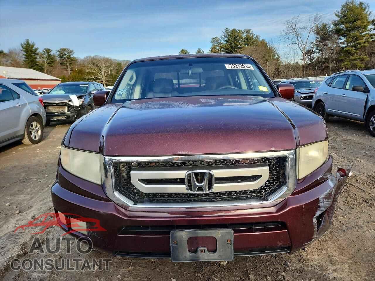 HONDA RIDGELINE 2010 - 5FPYK1F53AB001093