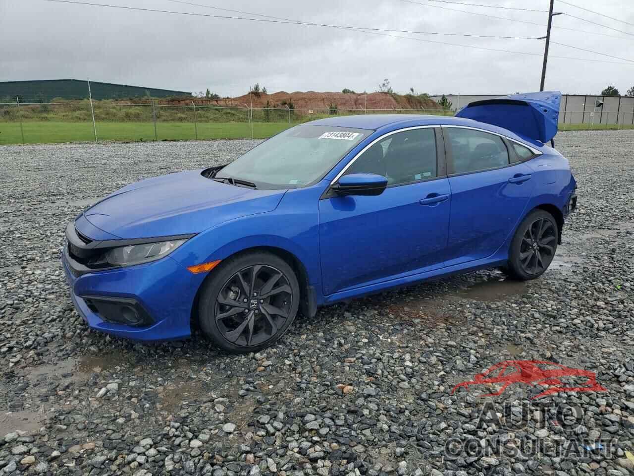 HONDA CIVIC 2020 - 19XFC2F88LE012399