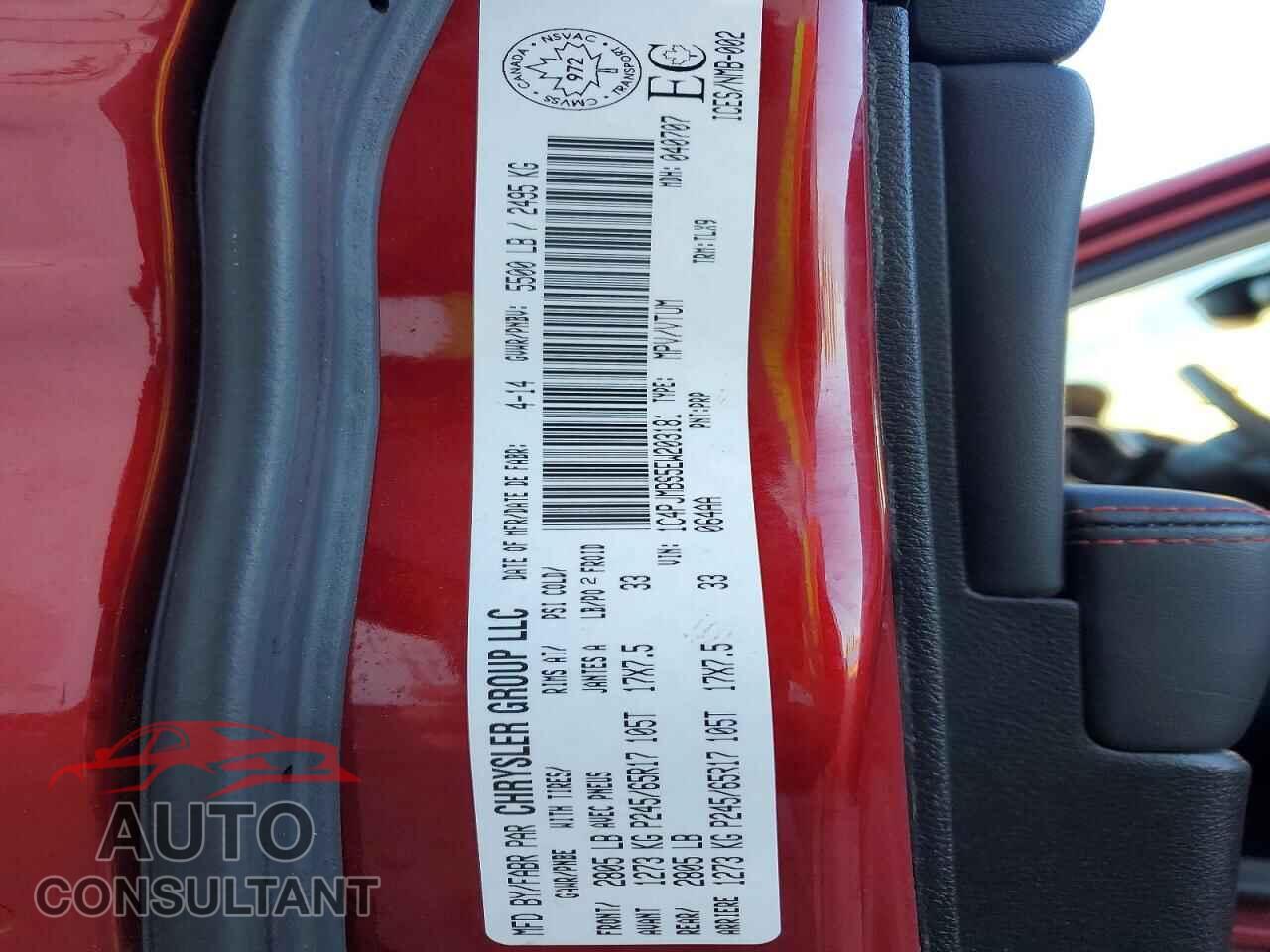 JEEP CHEROKEE 2014 - 1C4PJMBS5EW203181