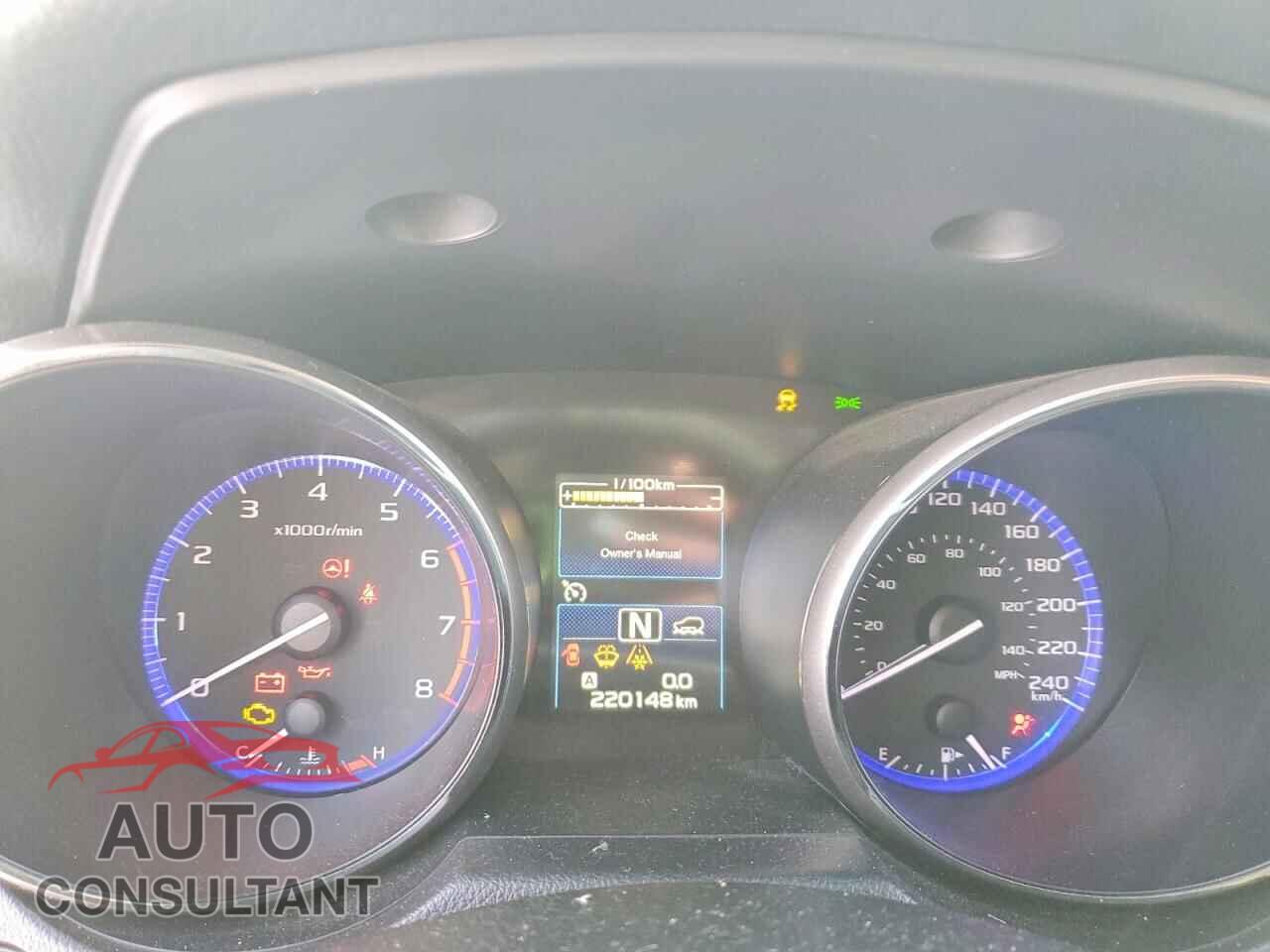 SUBARU OUTBACK 2017 - 4S4BSCDCXH3280136