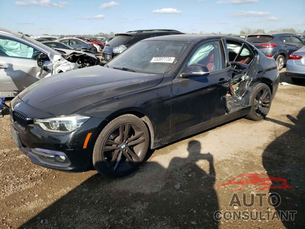 BMW 3 SERIES 2016 - WBA8E3C55GK504701