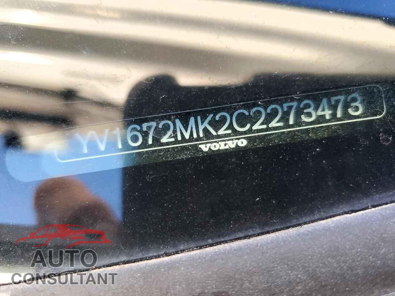 VOLVO C30 2012 - YV1672MK2C2273473