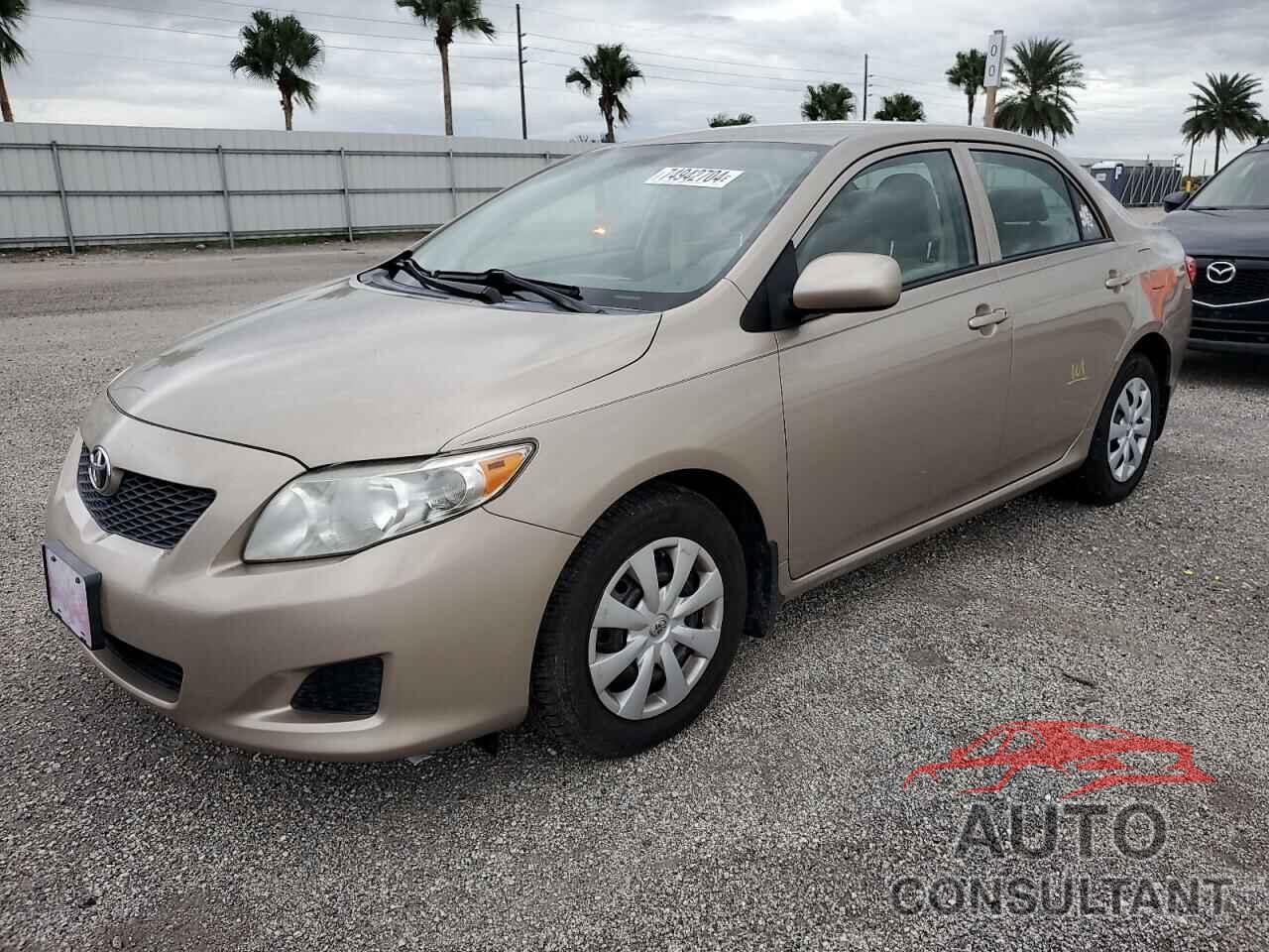 TOYOTA COROLLA 2009 - 2T1BU40E09C182804