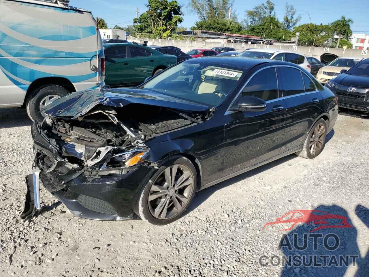MERCEDES-BENZ C-CLASS 2017 - WDDWF4JB9HR282667