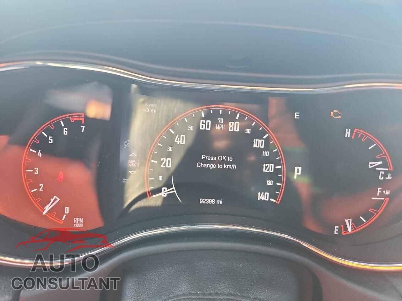DODGE DURANGO 2015 - 1C4RDHAG3FC194200