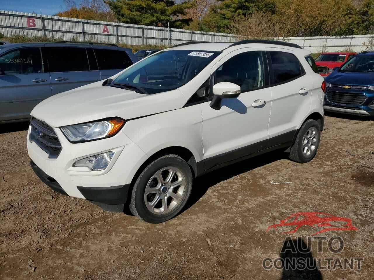 FORD ECOSPORT 2018 - MAJ6P1UL8JC213672