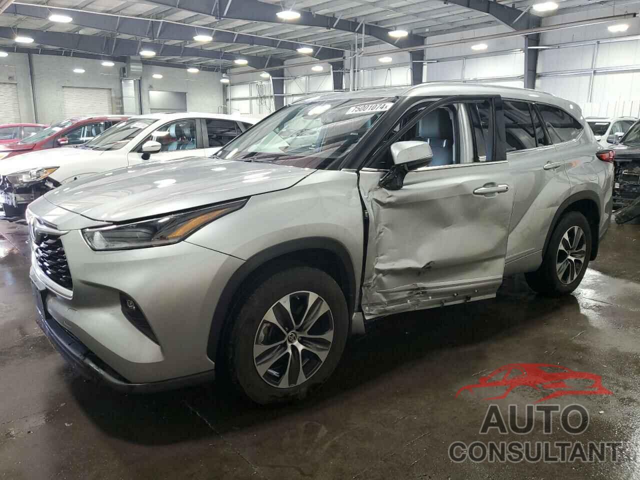 TOYOTA HIGHLANDER 2021 - 5TDHZRBH1MS539357