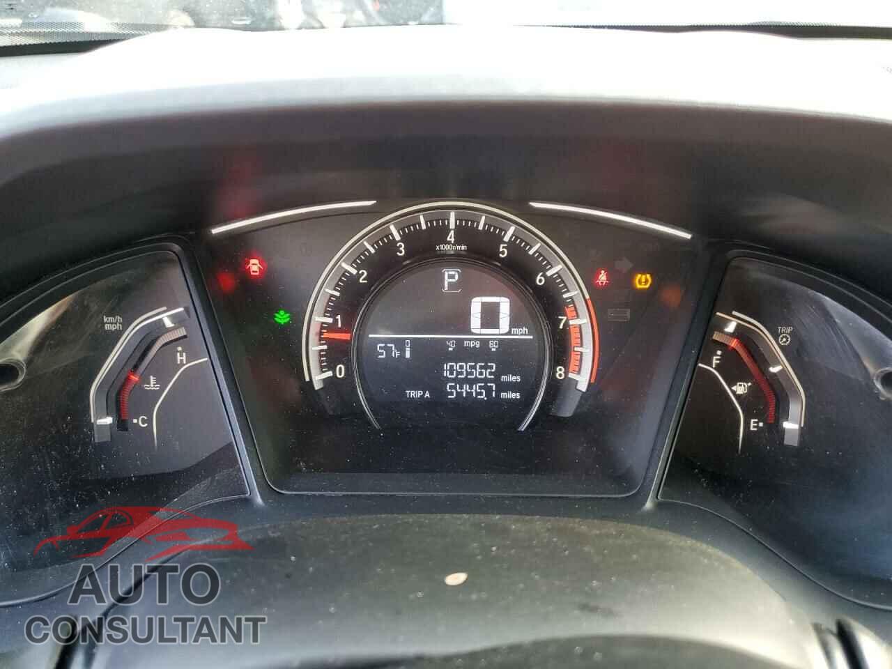 HONDA CIVIC 2017 - 19XFC2F55HE228563