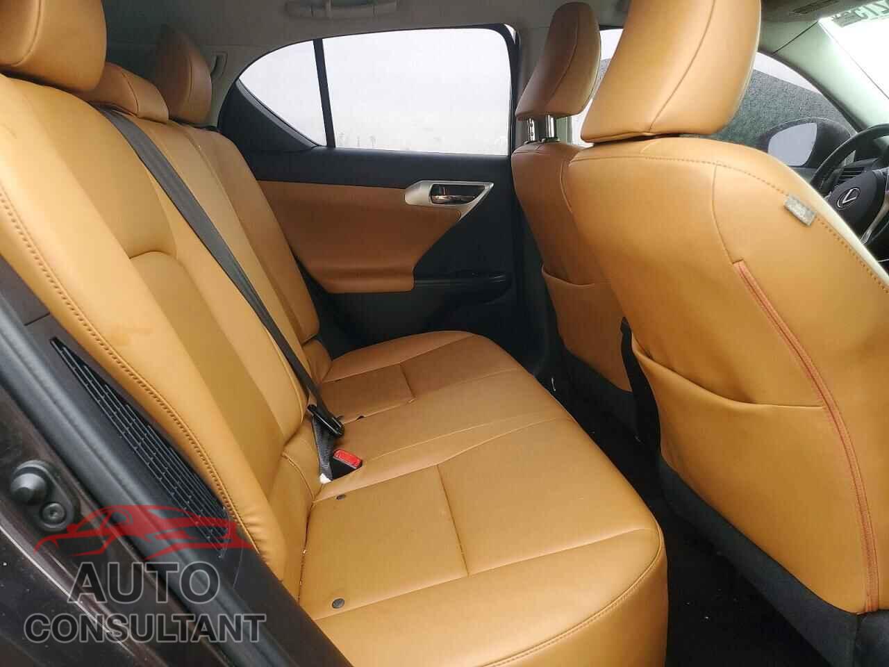 LEXUS CT 200 2012 - JTHKD5BH4C2114524