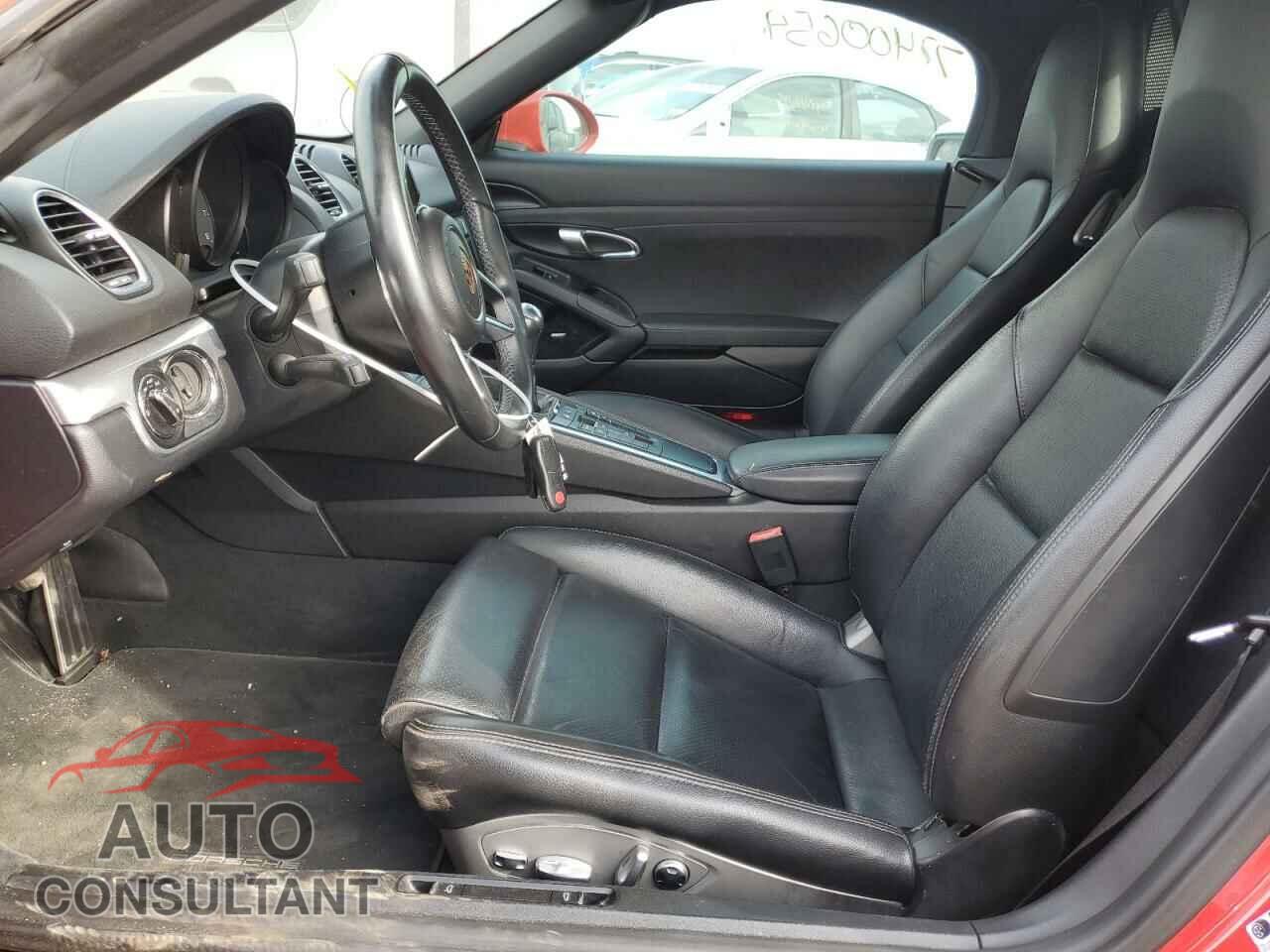 PORSCHE BOXSTER 2017 - WP0CB2A82HS240853