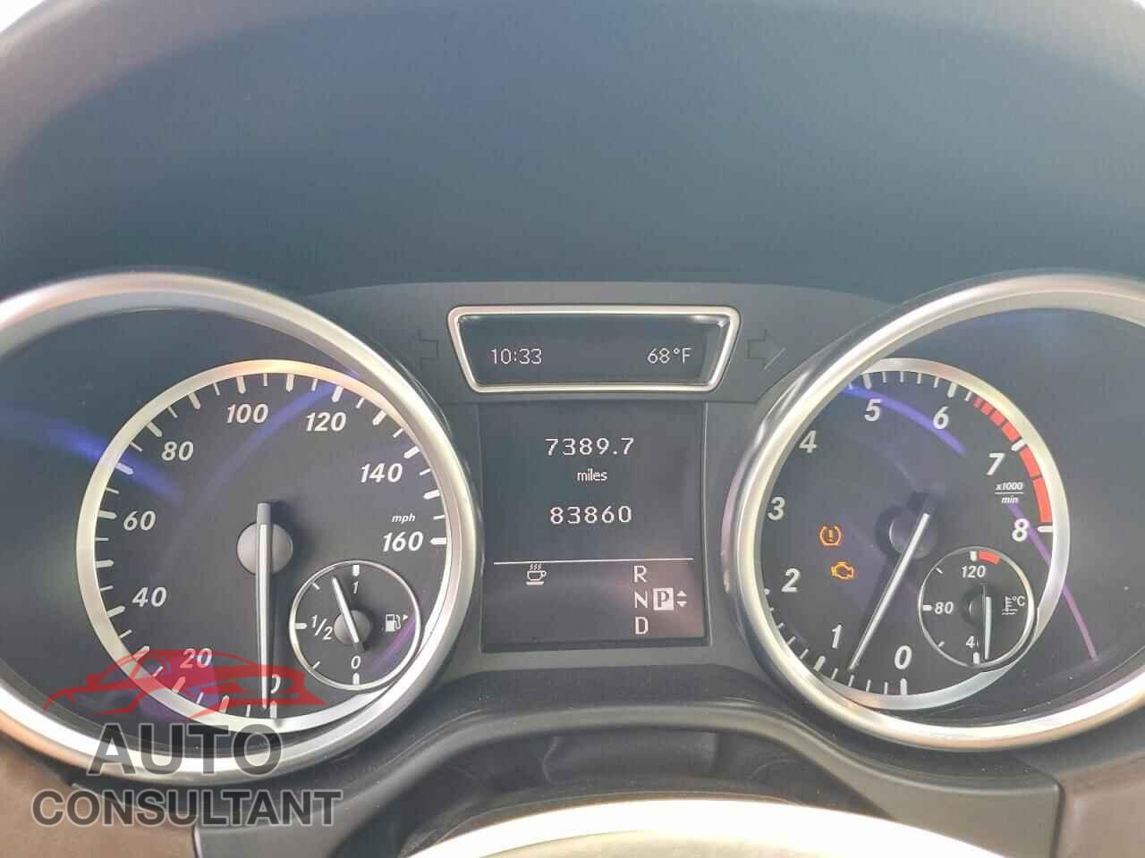 MERCEDES-BENZ M-CLASS 2012 - 4JGDA5HB9CA008741