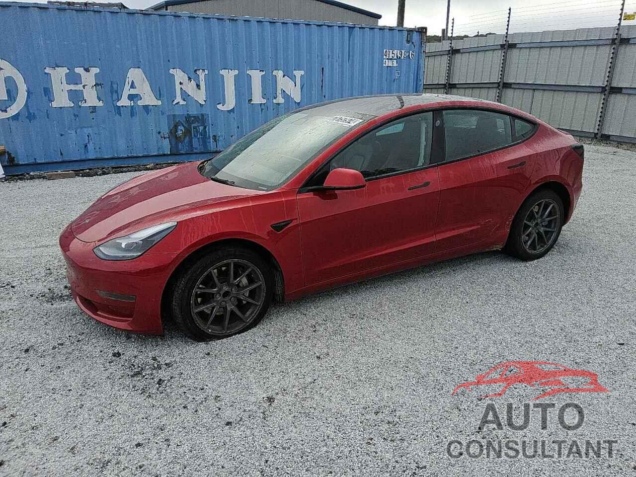 TESLA MODEL 3 2022 - 5YJ3E1EA8NF190032