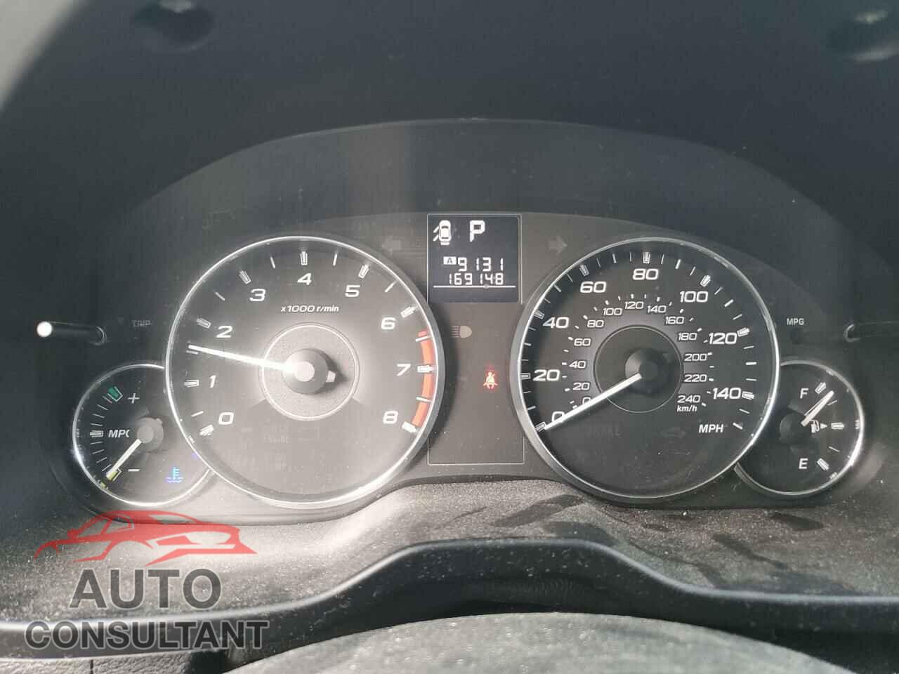 SUBARU OUTBACK 2012 - 4S4BRCCC0C3280507