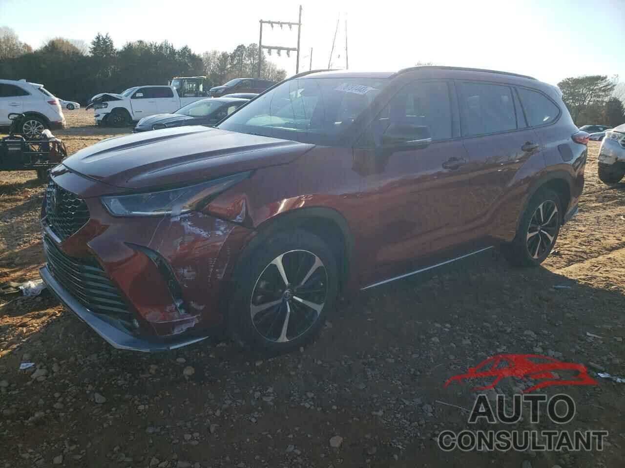 TOYOTA HIGHLANDER 2021 - 5TDLZRAH5MS050634