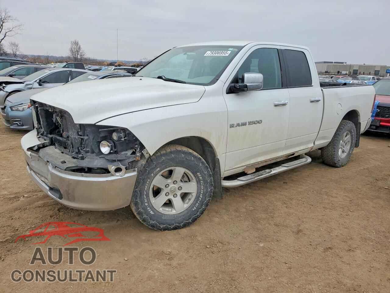DODGE RAM 1500 2012 - 1C6RD7GP2CS219629