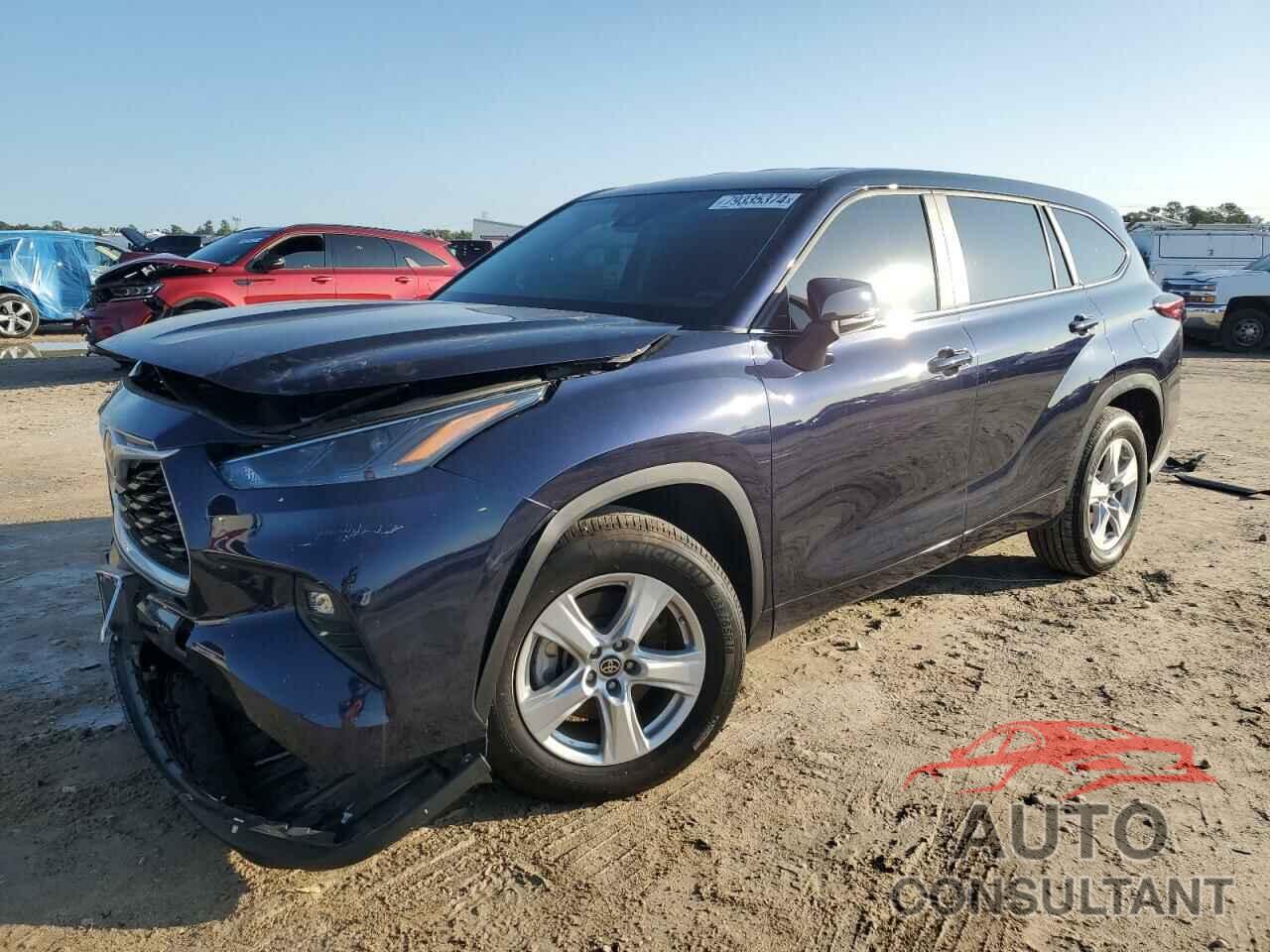 TOYOTA HIGHLANDER 2023 - 5TDKDRAH1PS511875