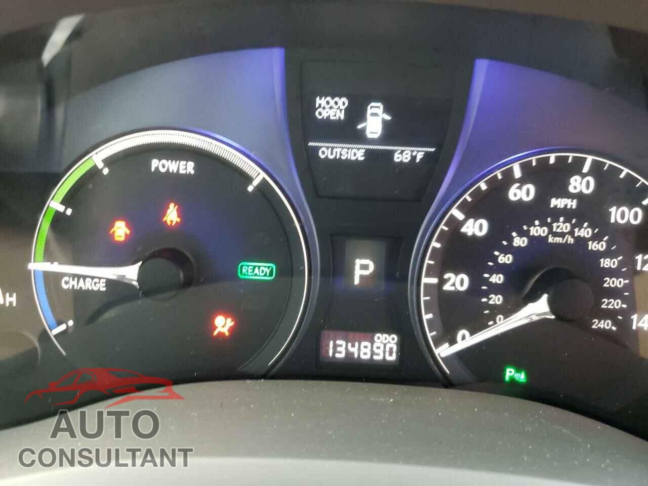 LEXUS RX450 2012 - JTJBC1BA2C2430307