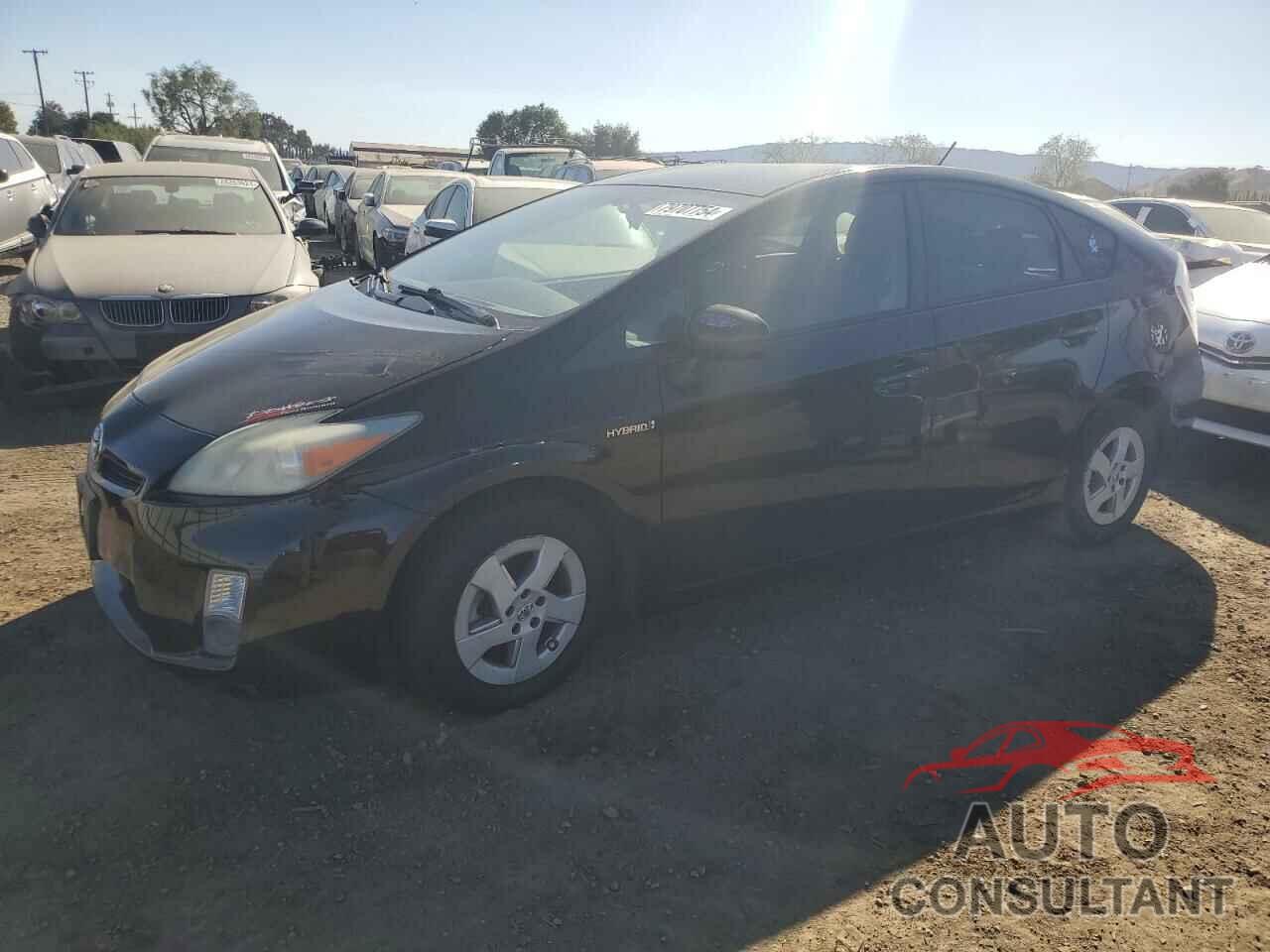 TOYOTA PRIUS 2011 - JTDKN3DU5B5340906