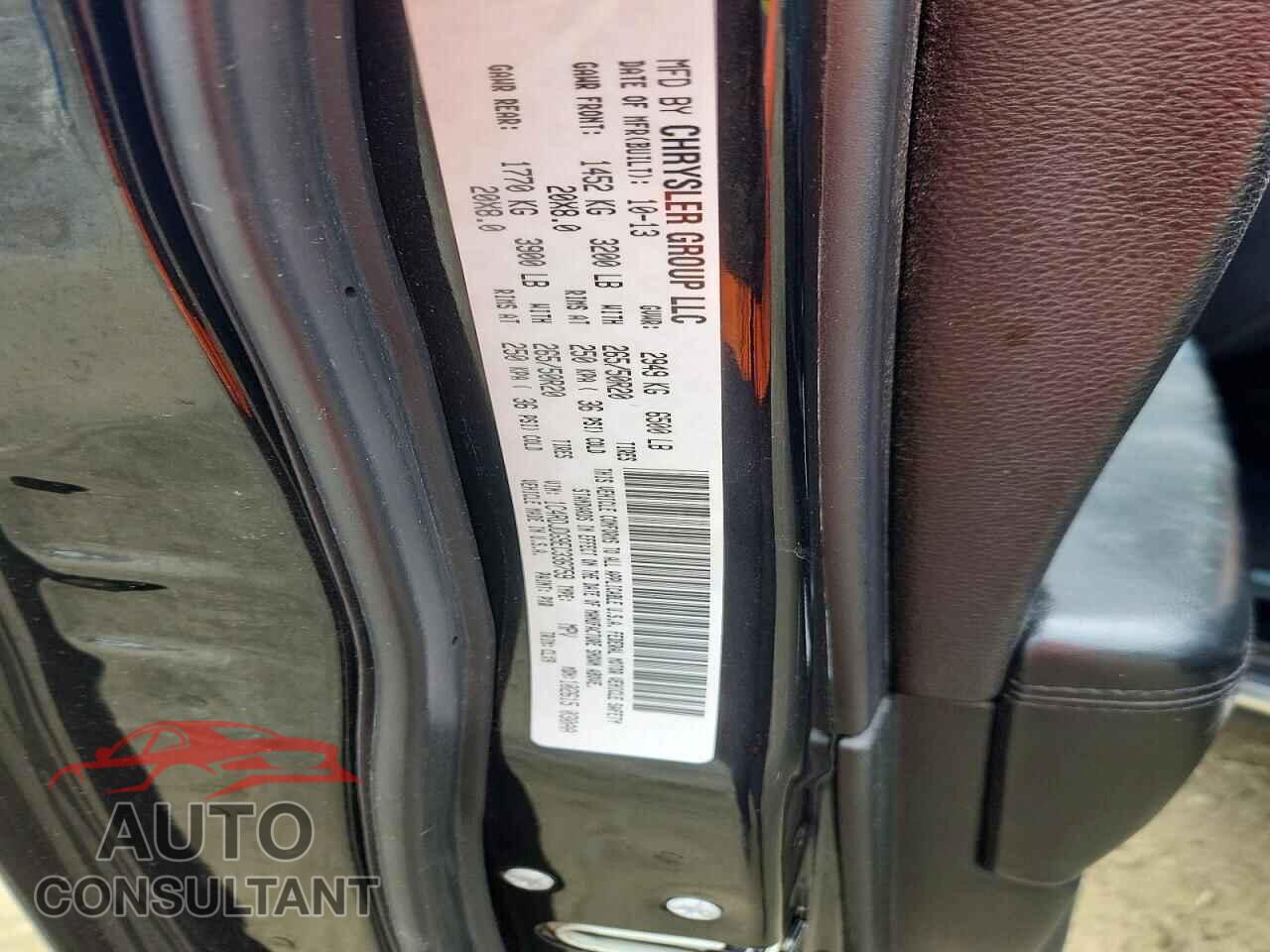 DODGE DURANGO 2014 - 1C4RDJDG9EC336759