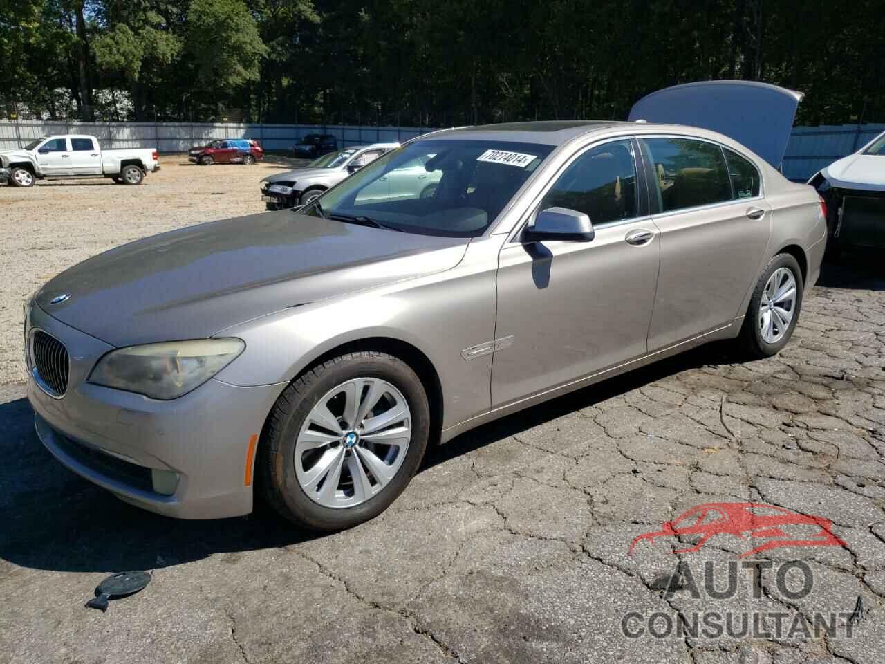 BMW 7 SERIES 2012 - WBAKB4C57CC576993