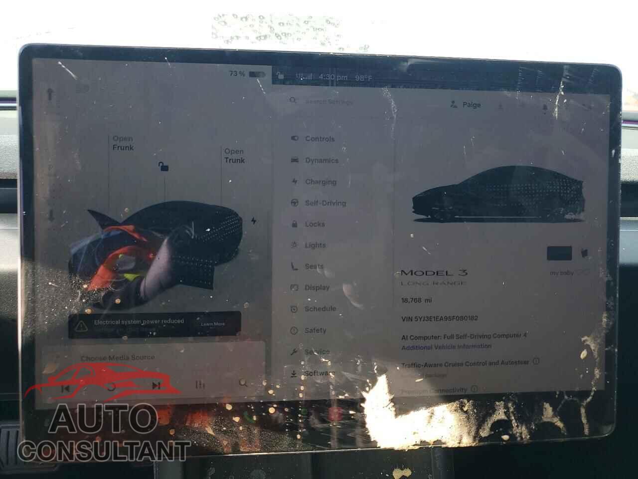 TESLA MODEL 3 2025 - 5YJ3E1EA9SF080182