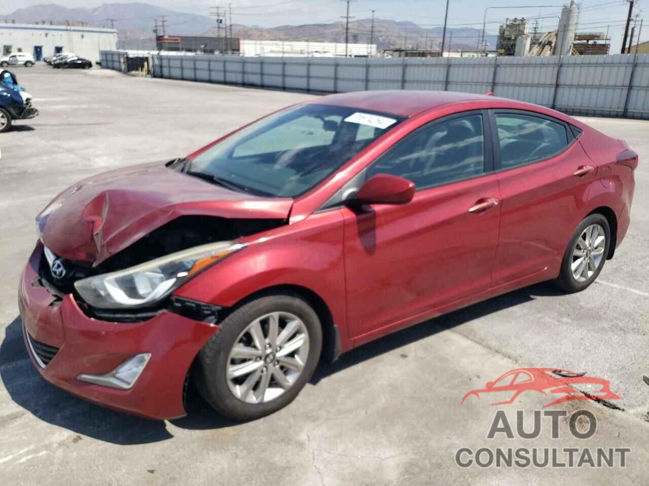 HYUNDAI ELANTRA 2016 - 5NPDH4AE5GH729961