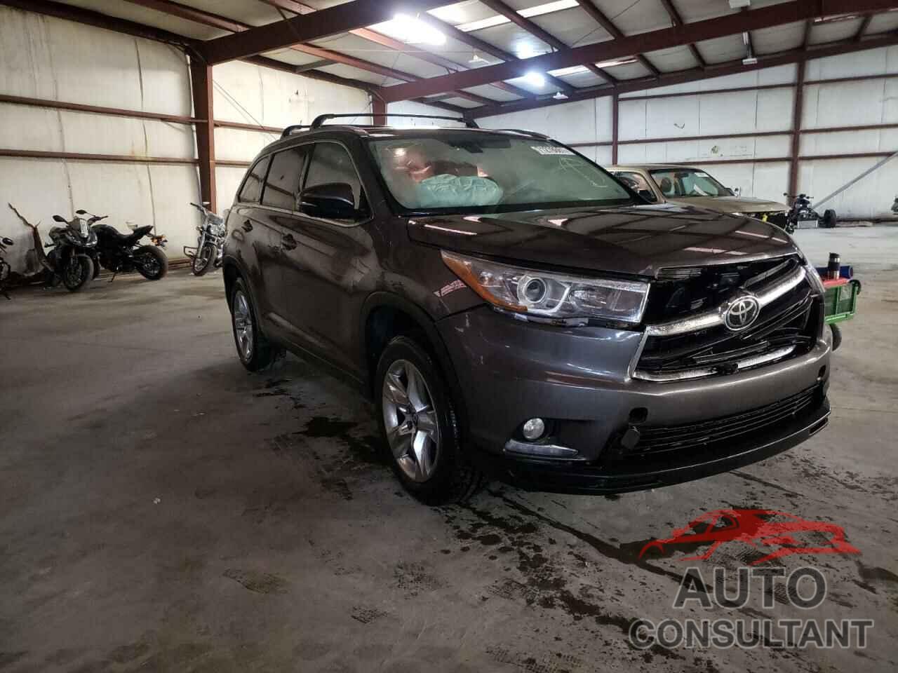TOYOTA HIGHLANDER 2016 - 5TDYKRFH3GS183318