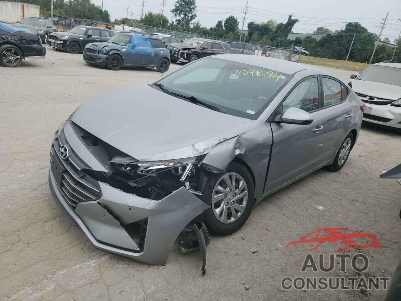 HYUNDAI ELANTRA 2020 - 5NPD74LF5LH585783