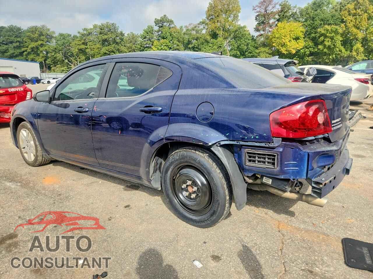 DODGE AVENGER 2013 - 1C3CDZAG4DN748300