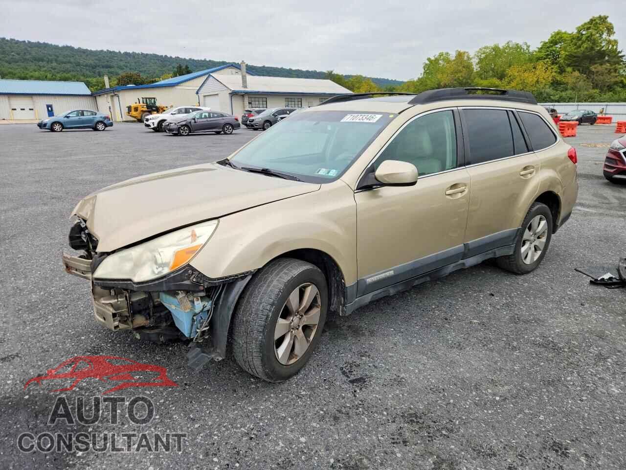 SUBARU OUTBACK 2010 - 4S4BRBKC1A3343610
