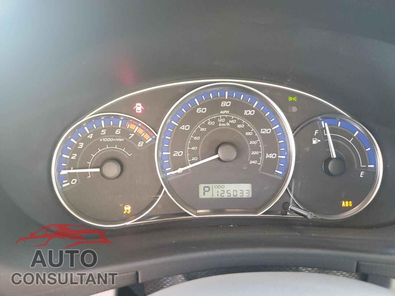 SUBARU FORESTER 2012 - JF2SHBDC8CH437575
