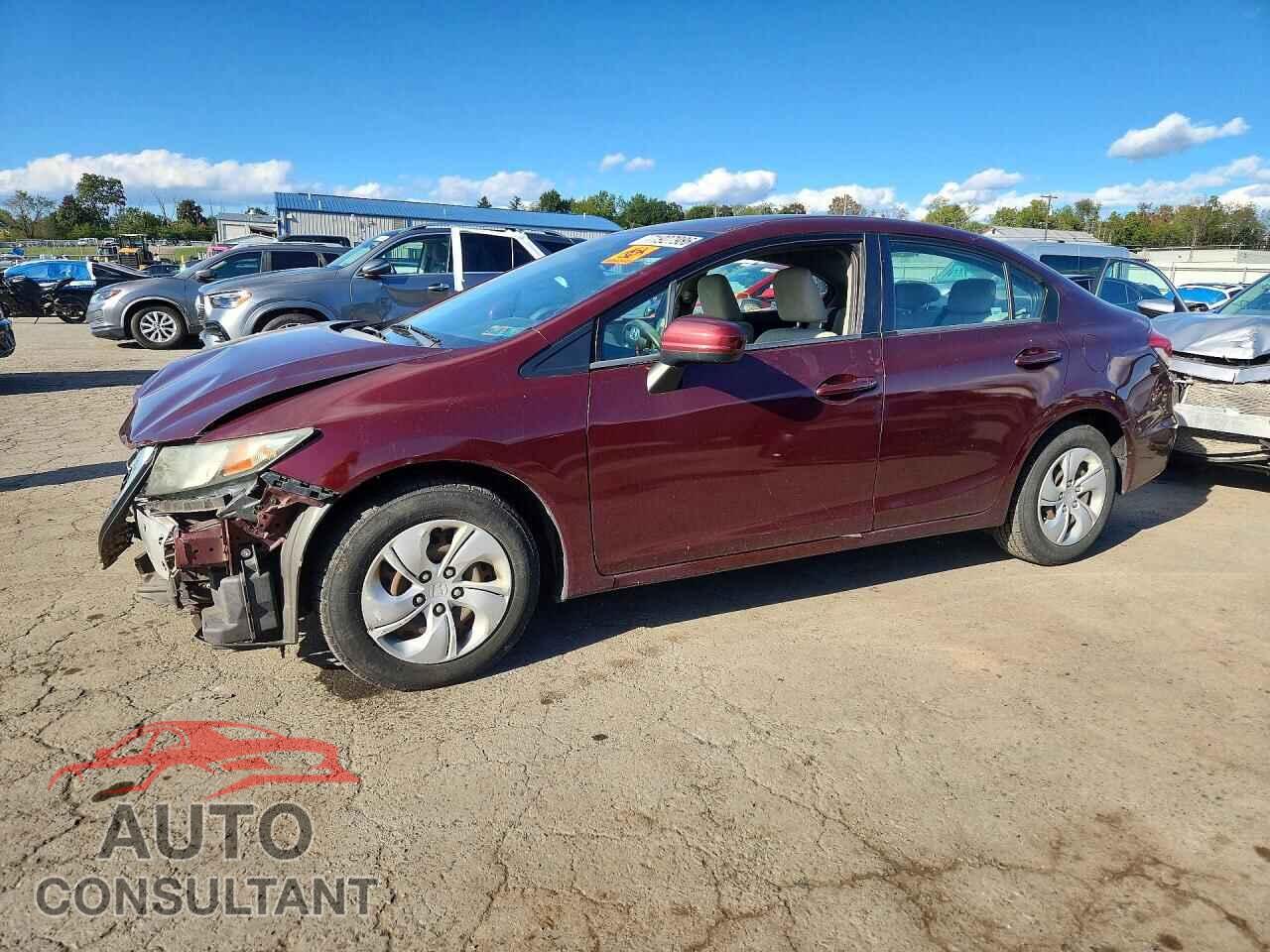 HONDA CIVIC 2014 - 19XFB2F52EE221116