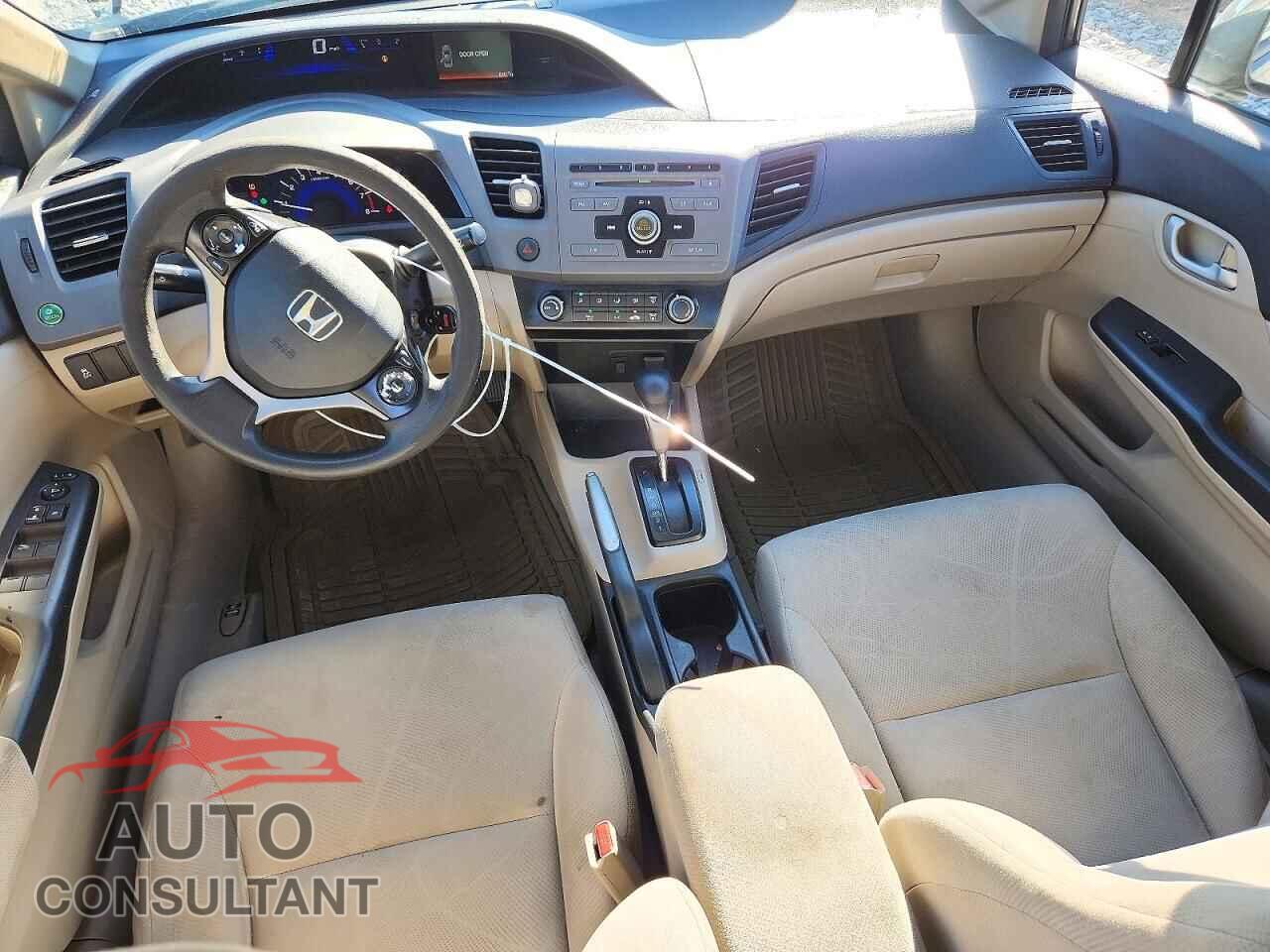 HONDA CIVIC 2012 - 19XFB2F55CE070642