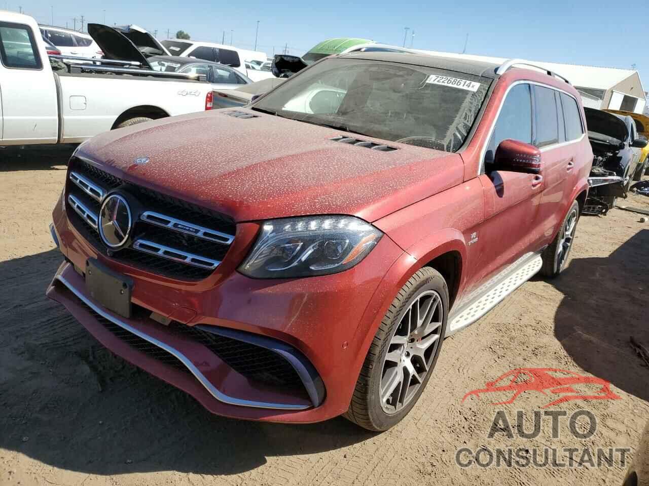 MERCEDES-BENZ GLS-CLASS 2017 - 4JGDF7FE5HA747039