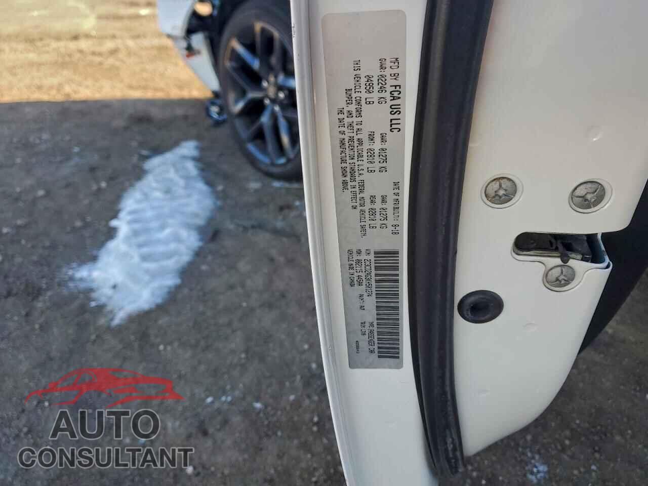 DODGE CHALLENGER 2019 - 2C3CDZAG3KH501274