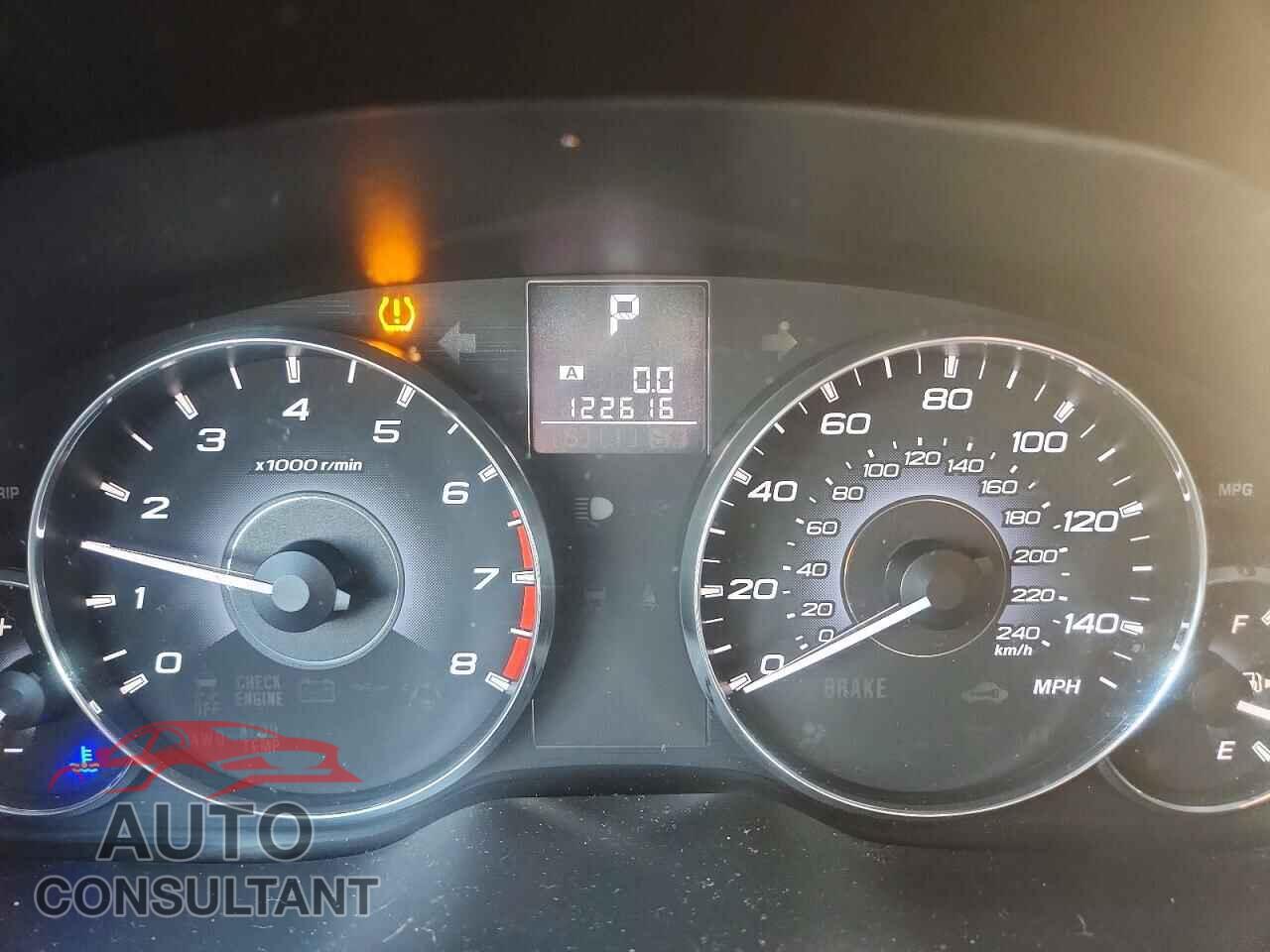 SUBARU OUTBACK 2012 - 4S4BRCHC8C3211508