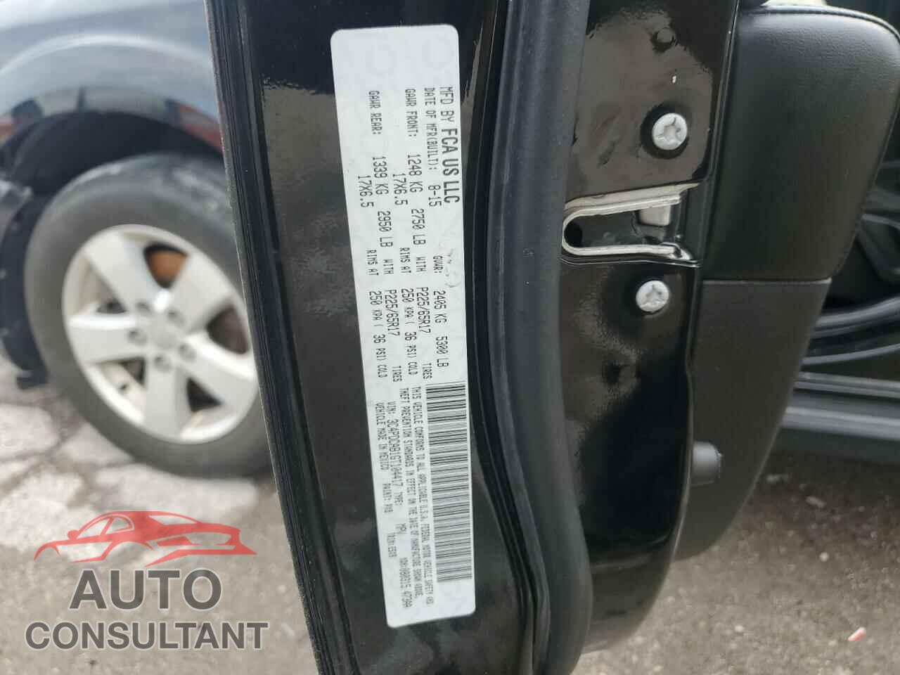 DODGE JOURNEY 2016 - 3C4PDCAB1GT104417